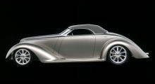 Det är den här stilen Chip Foose gjort sig känd för. Ford Roadster 1936, kallad Impression. 