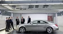 Nya bilder: Muskulösa Mercedes-Benz CLS 