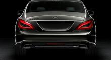 Nya bilder: Muskulösa Mercedes-Benz CLS 