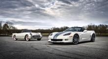 Först och senast: 1953 års Corvette och årsmodell 2013.