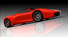 Renderingar av Ferrari F70
