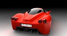 Renderingar av Ferrari F70