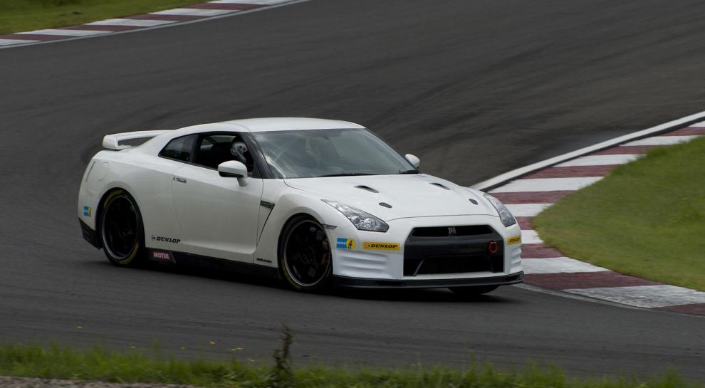 Nissan GT-R Club Track i sitt rätta element.