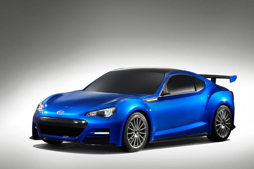 Bildspel: Subaru BRZ STI Concept - Nu visas hela bilen