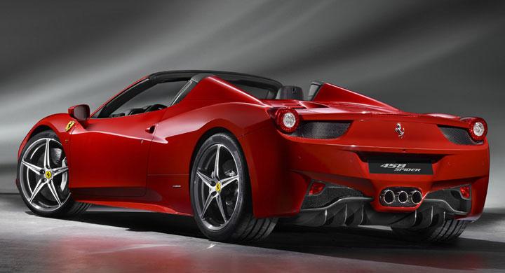 Officiell: Ferrari 458 Spider