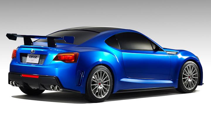 Första bilden på Subaru BRZ STI