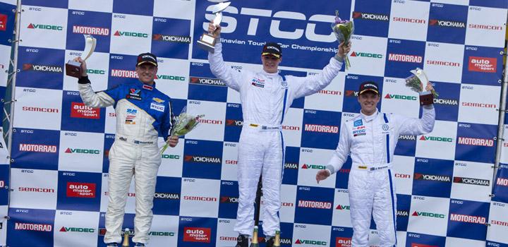 Kristoffersson tog hem helgens STCC