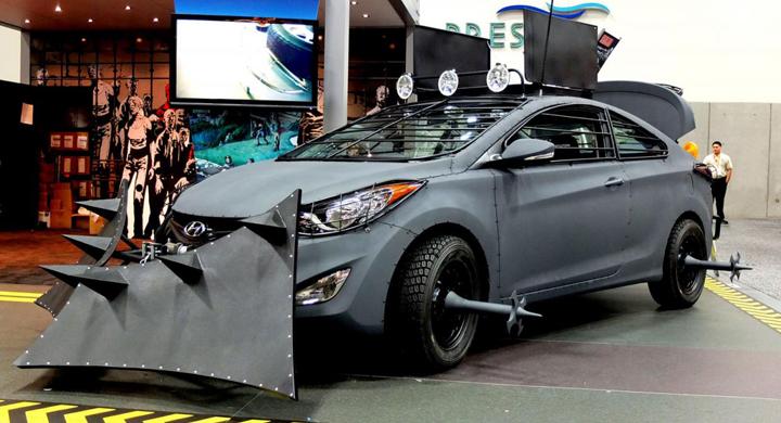 Hyundai Elantra Coupé med Zombie-paket