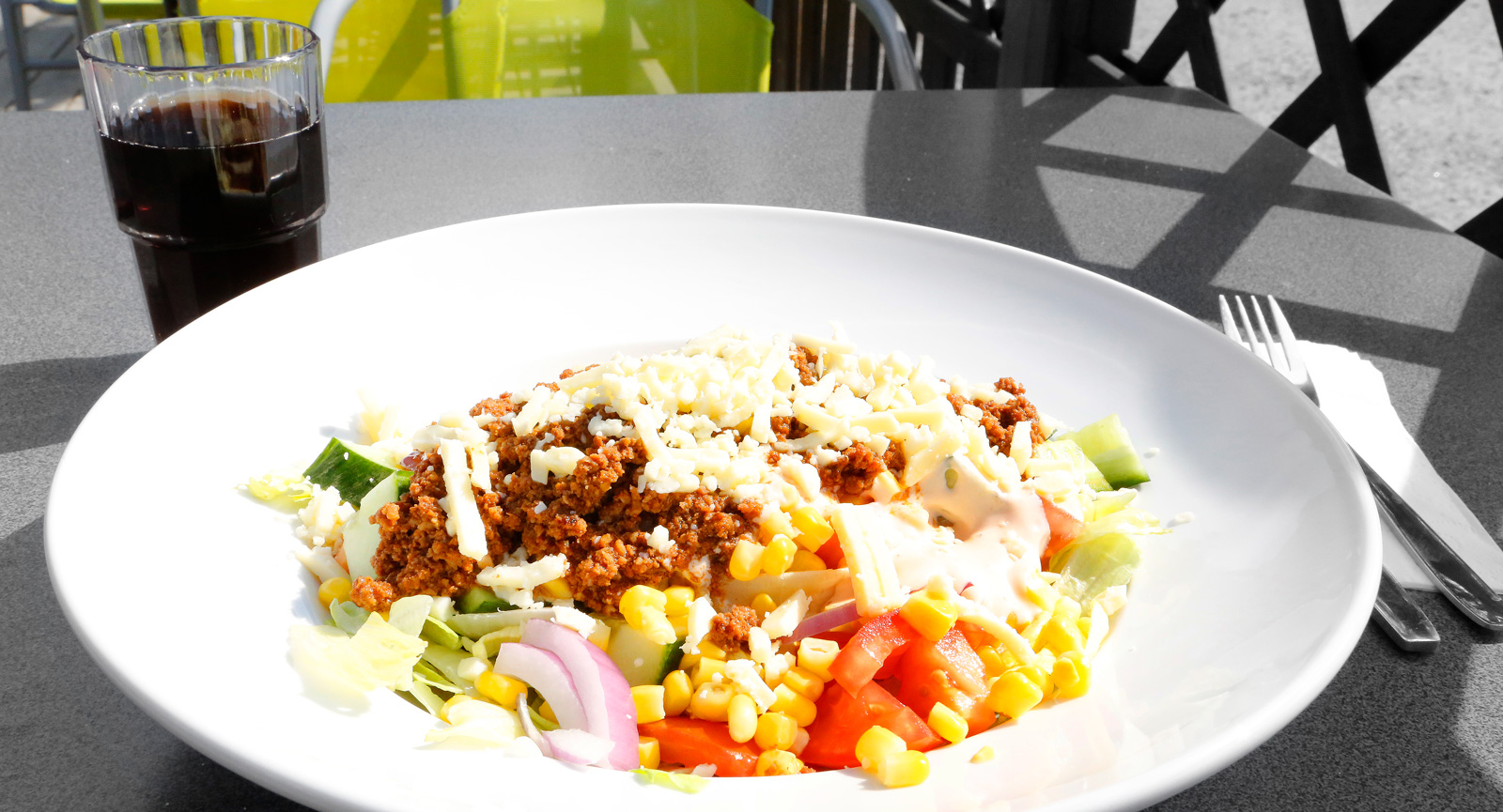 Vi testade en tacosallad som får med beröm godkänt tack vare färska råvaror.