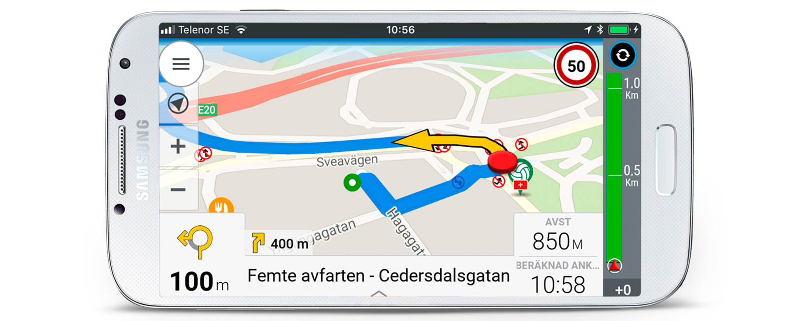 Test: GPS-appar och mobilhållare
