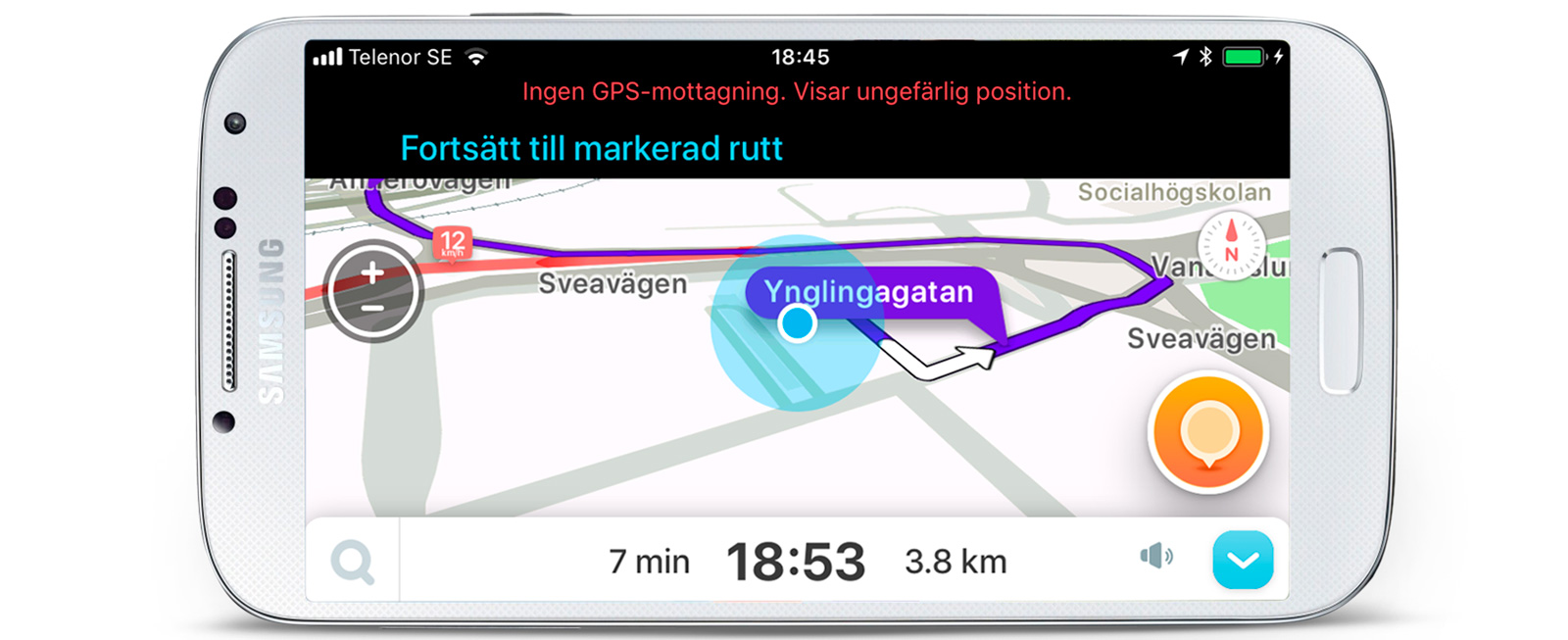 Test: GPS-appar och mobilhållare