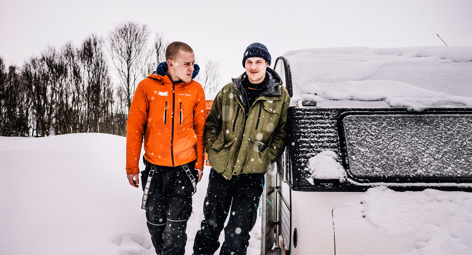 Max Knapek och Christian Vaabengaard.