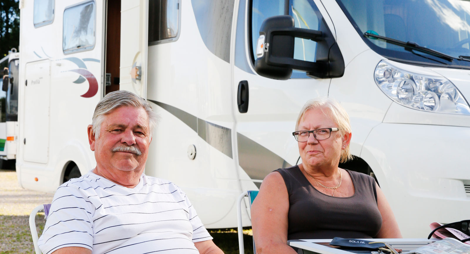George och Kerstin Ivanov från skånska Löddeköpinge lockades till Dalsland.