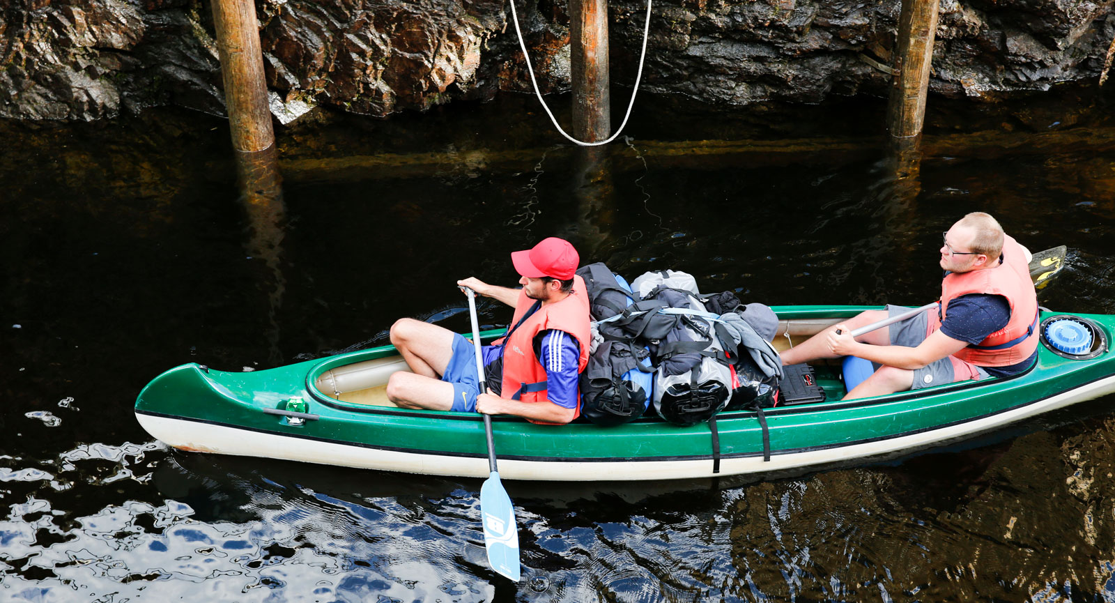 Man kan även paddla genom Dalslands kanal.