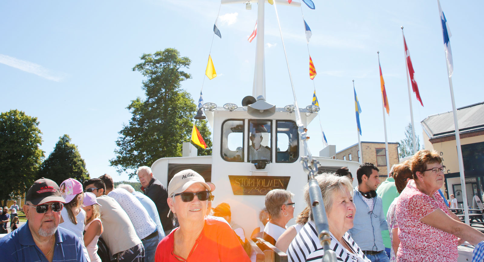 Kanaltur med M/S Storholmen.