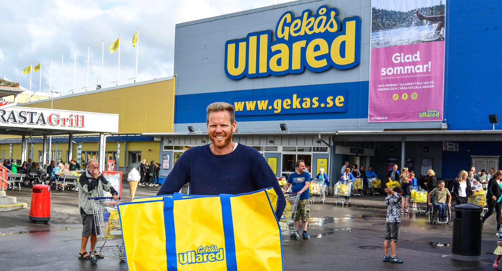 Dragmagneten Gekås kan bockas av på resan.