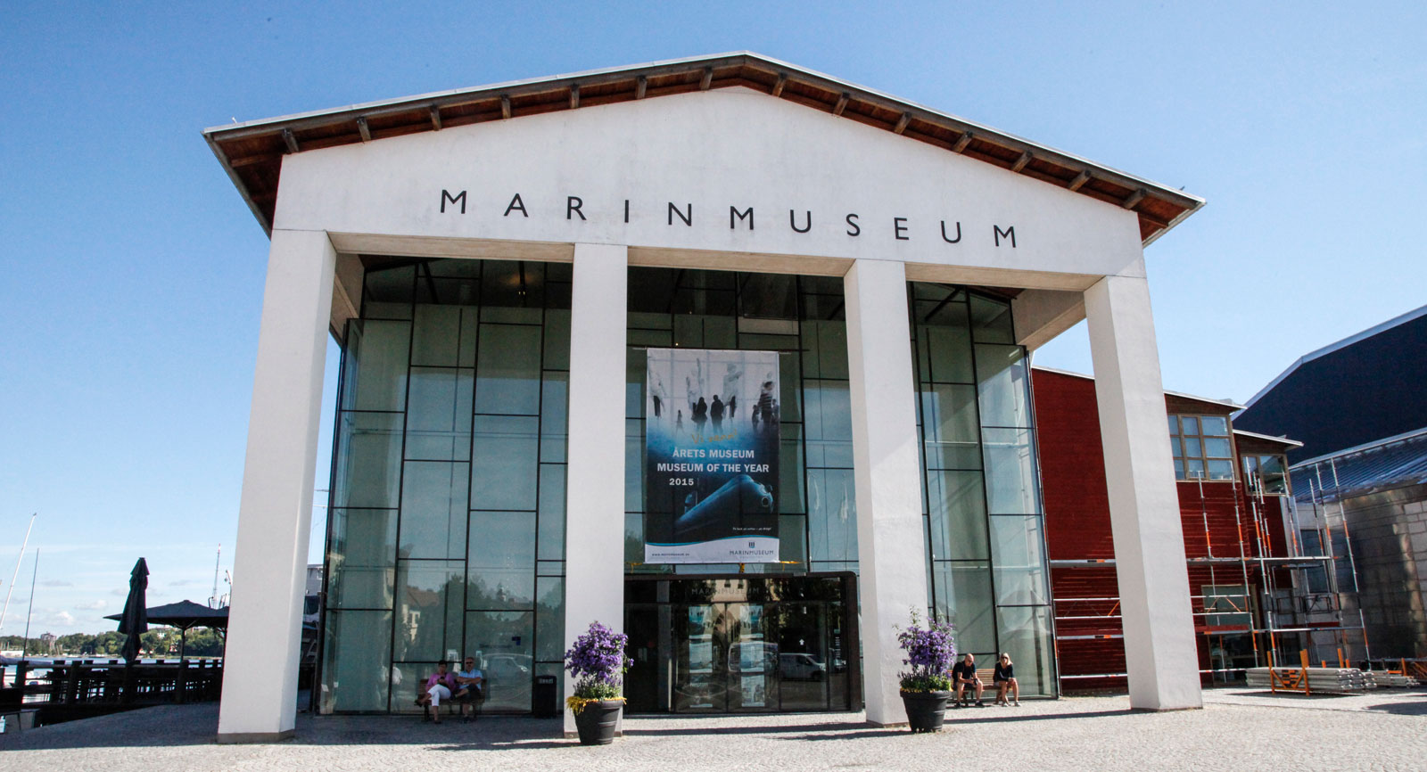 Marinmuseet ligger på Stumholmen i Karlskrona.