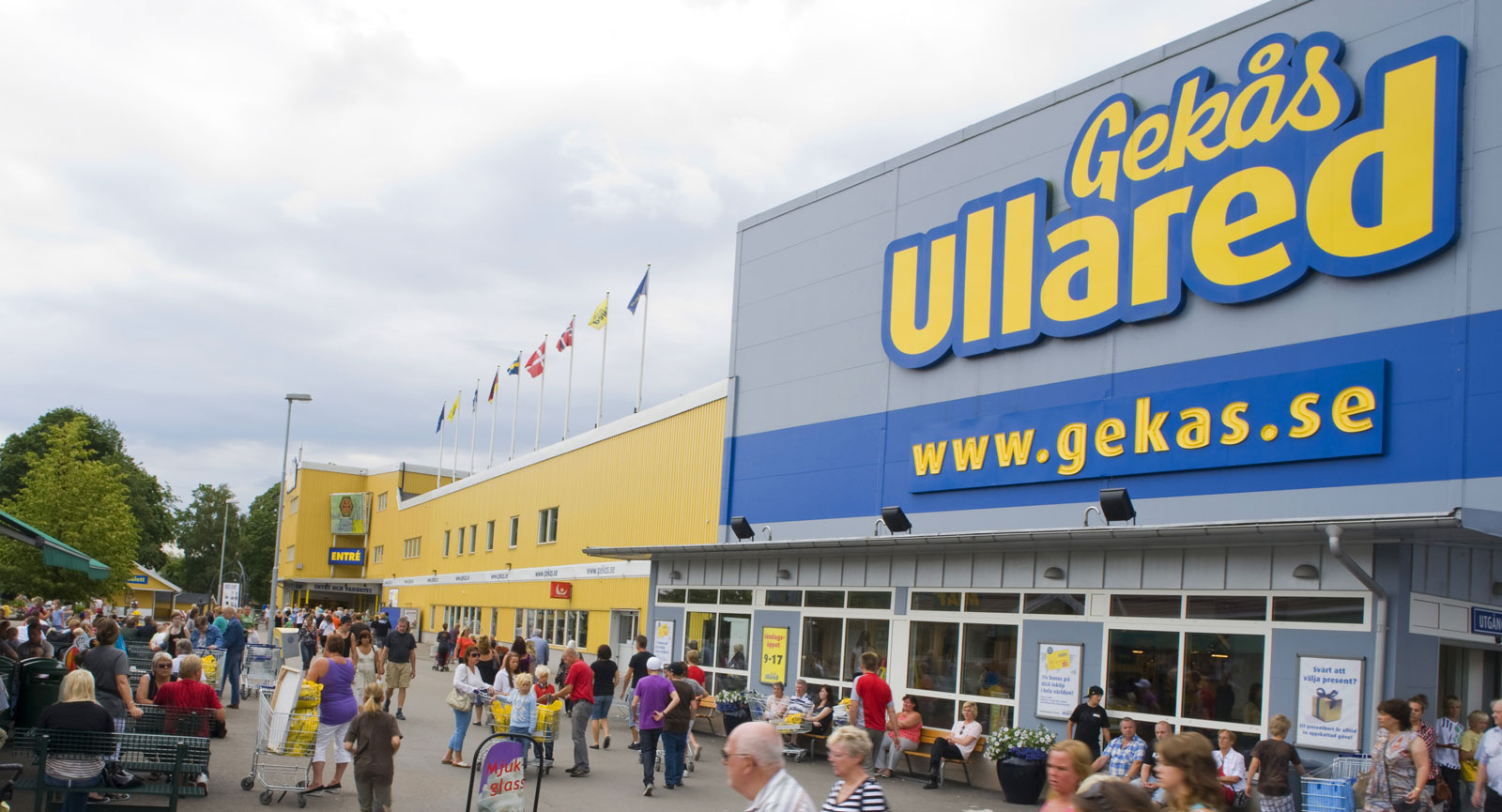 Gekås i Ullared – ”shop til you drop”. Bild: Halland.se.