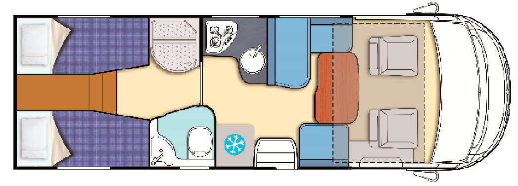 Elnagh I-Loft 530 växlar upp