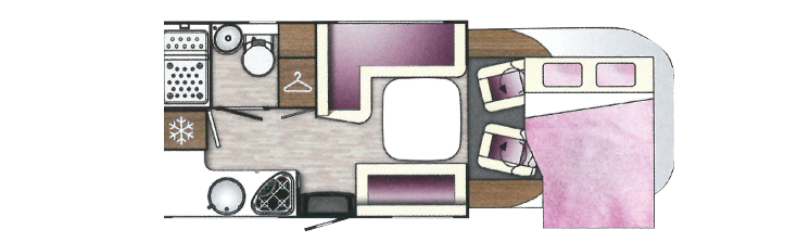 Benimar Tessoro 481 – spansk sprinter på Ford