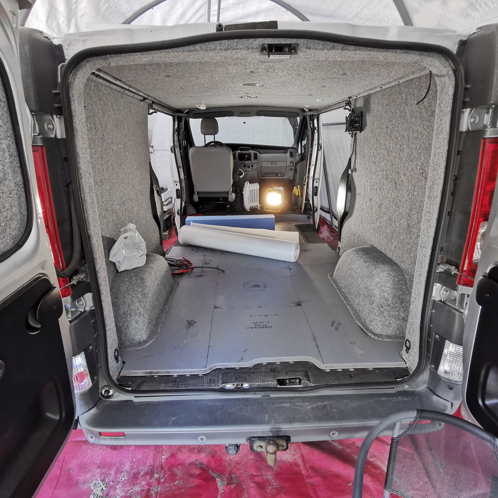 Att bygga campervan: Del 2