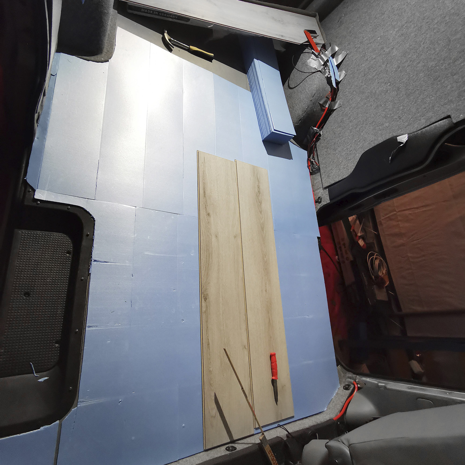 Att bygga campervan: Del 2
