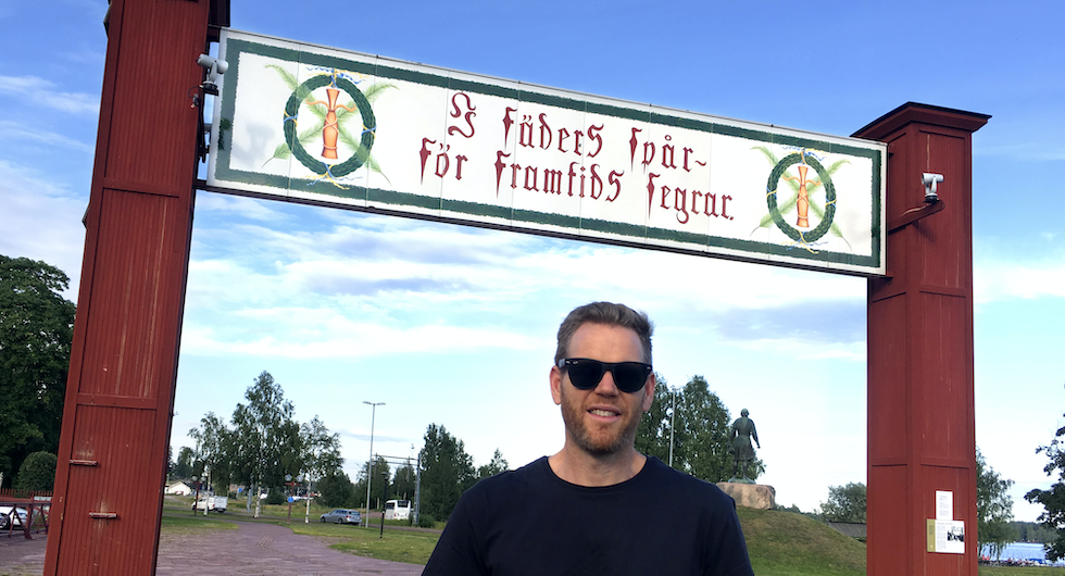 Ett givet foto under Moraresan.
