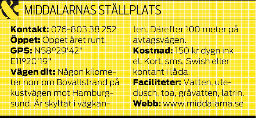 Resa: Middalarnas ställplats