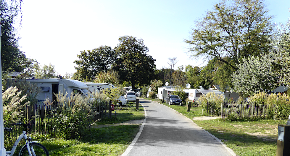 Camping de Strasbourg, fyrstjärnig med cykelavstånd in till centrum.