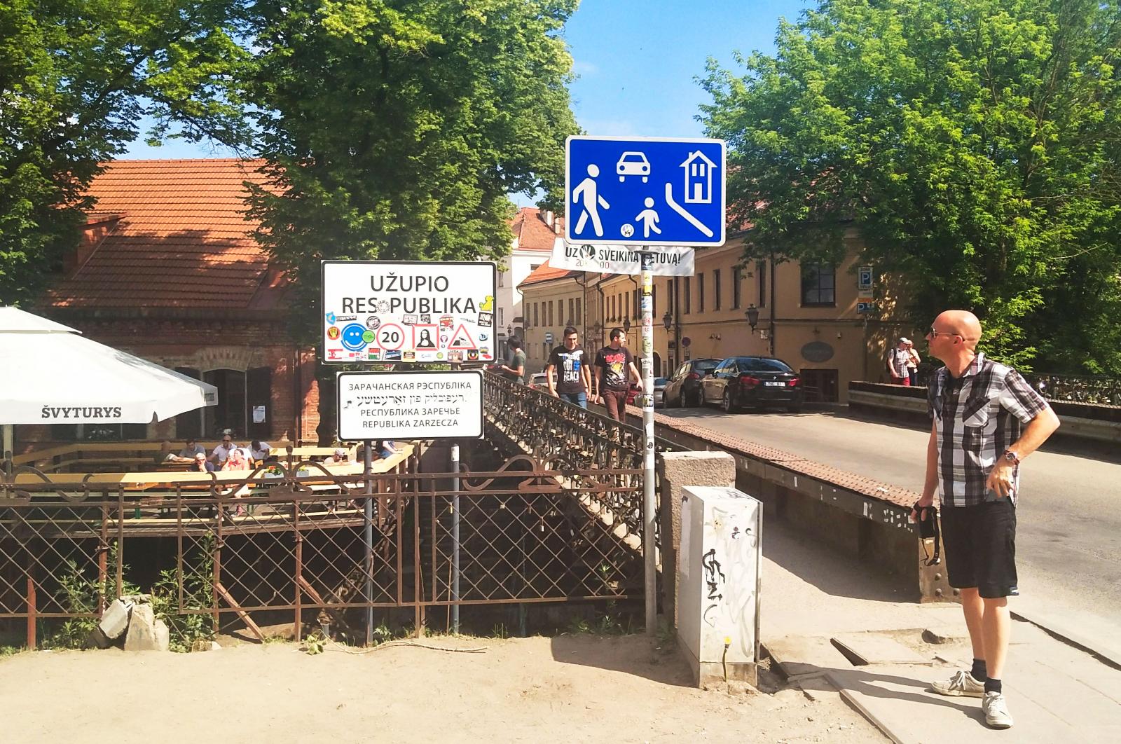 Egentligen har vi besökt 18 nationer. Åtminstone om självutnämnda Uzupio i Vilnius räknas.