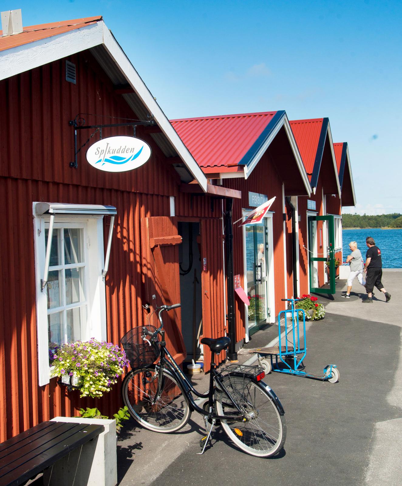 Trots att Vänern är en insjö kunde Spikens fiskeläge lika gärna legat vid västkusten eller Östersjön.