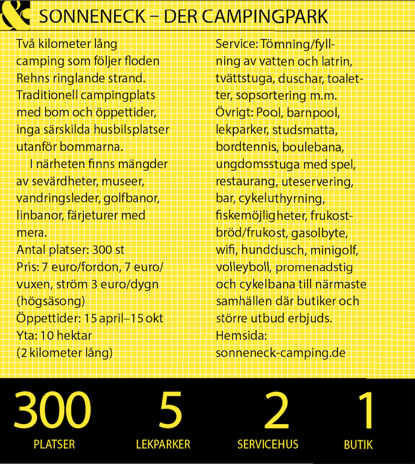 Resa: Strandtomt vid floden Rhen