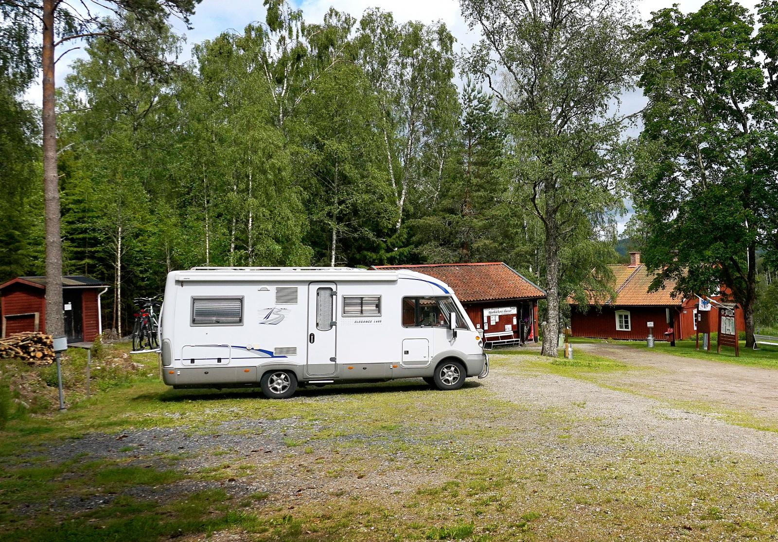 Vissa ställplatser är inte mycket mer än en parkering.