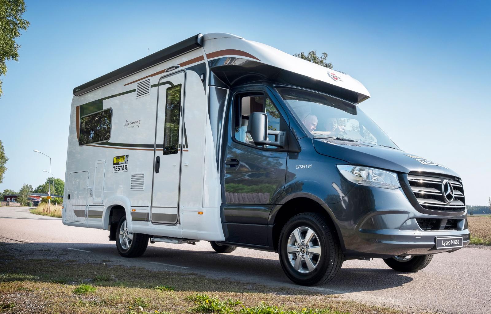 Lyseo M är en fin balans av teknik och design. Mercedes utmanar Fiats Ducato med sin nya Sprinter. Konkurrens är bra!