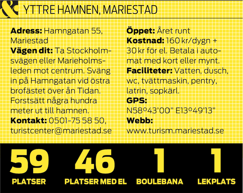 Ställplats Mariestad
