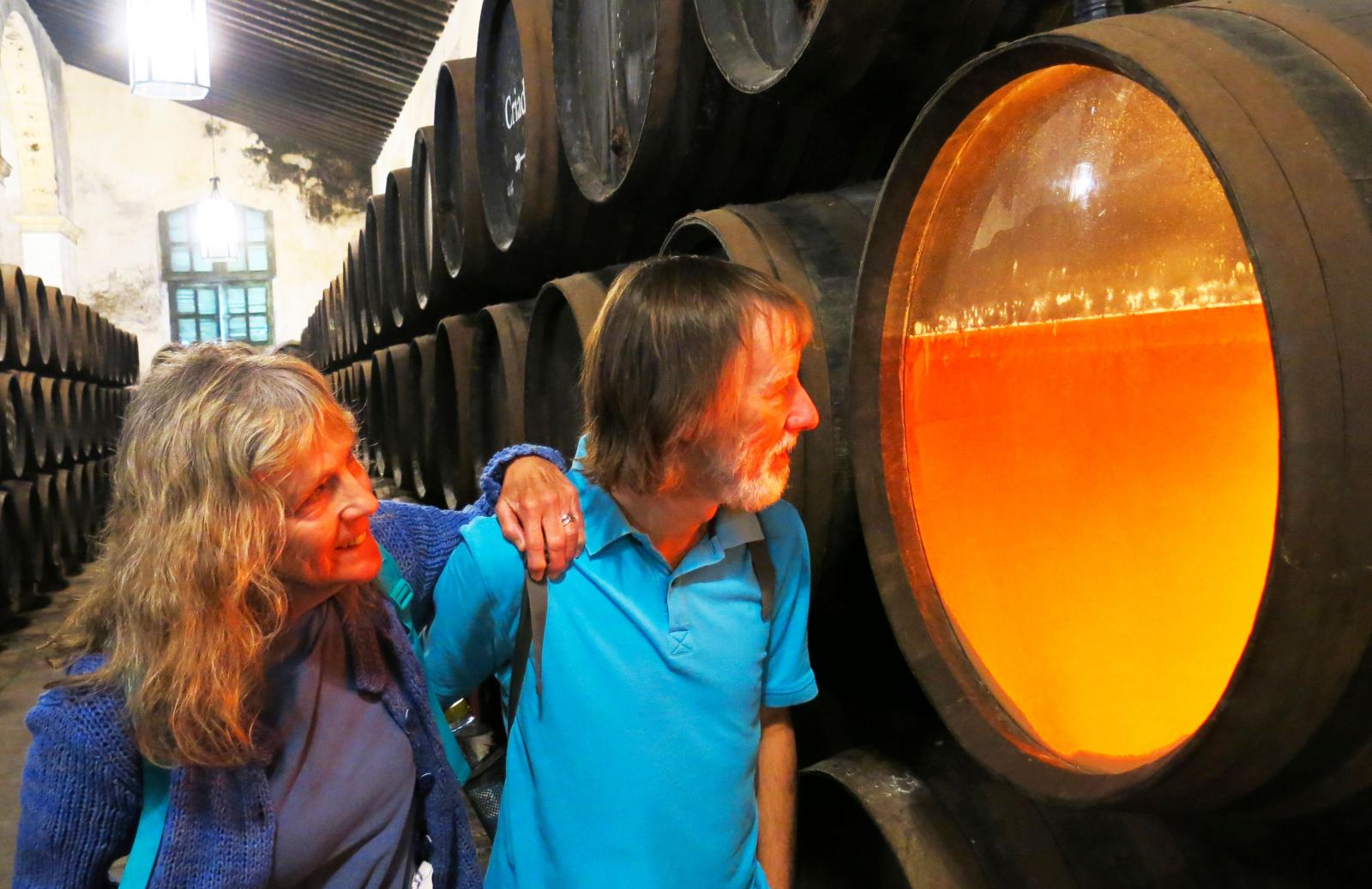 Vi lär oss mer om sherry och får närkontakt.