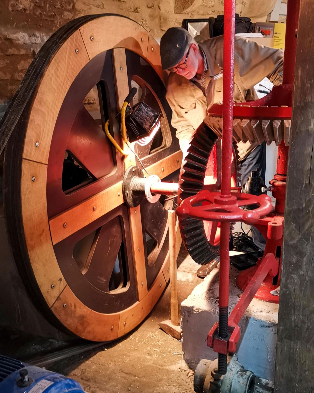 Ochtruper Bergwindmühle är fullt fungerande och vridbar med vinden. Den byggdes år 1848 och totalrenoverades 1988.