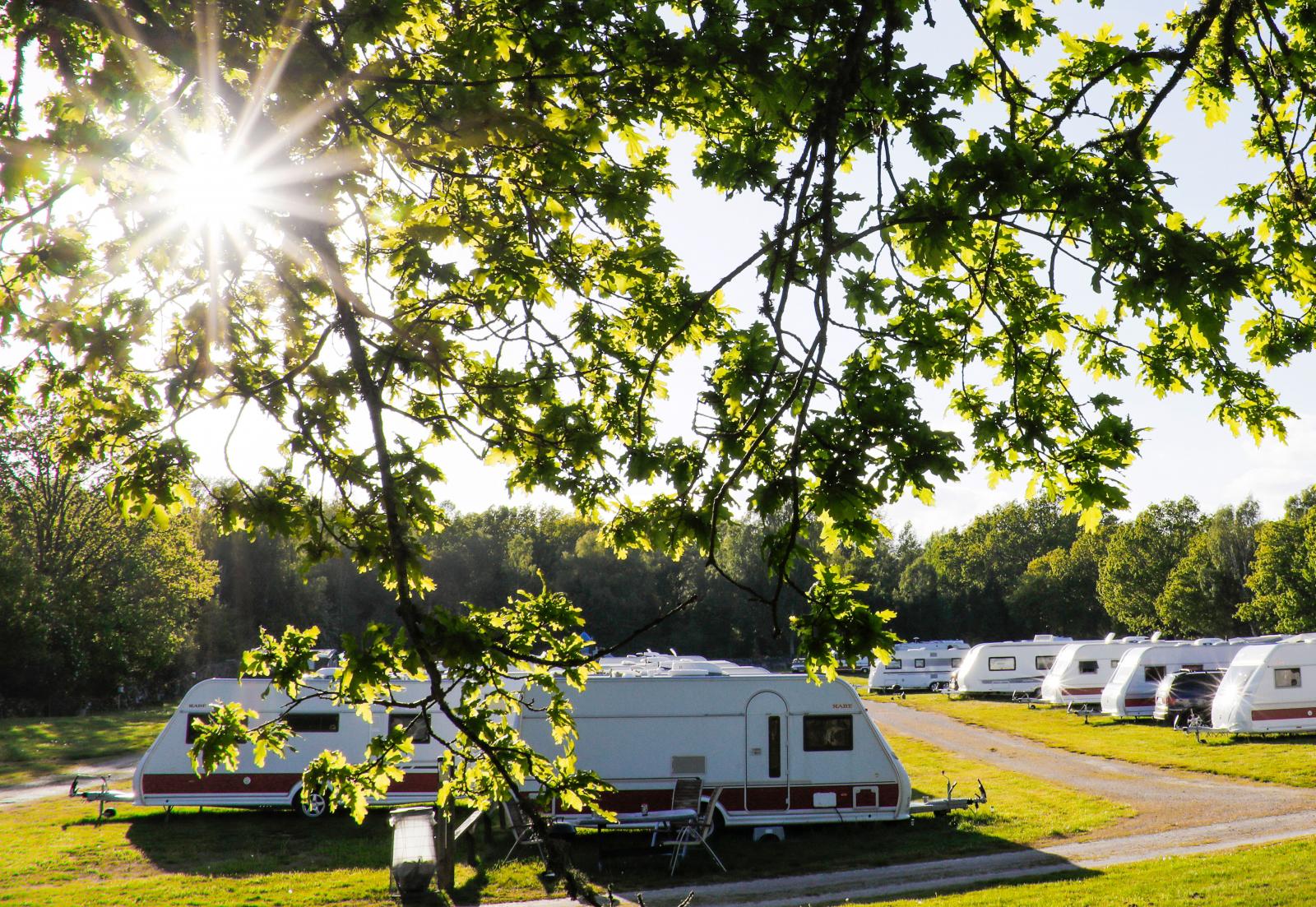 Lugnt och stillsamt på Ronneby havscamping.