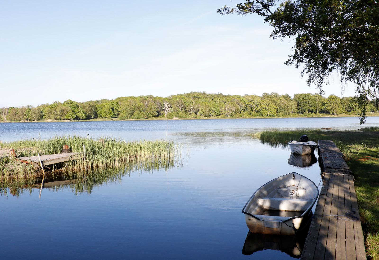 Galtasund mellan Kuggebodafjärden och Torafjärden vid havscampingen.
