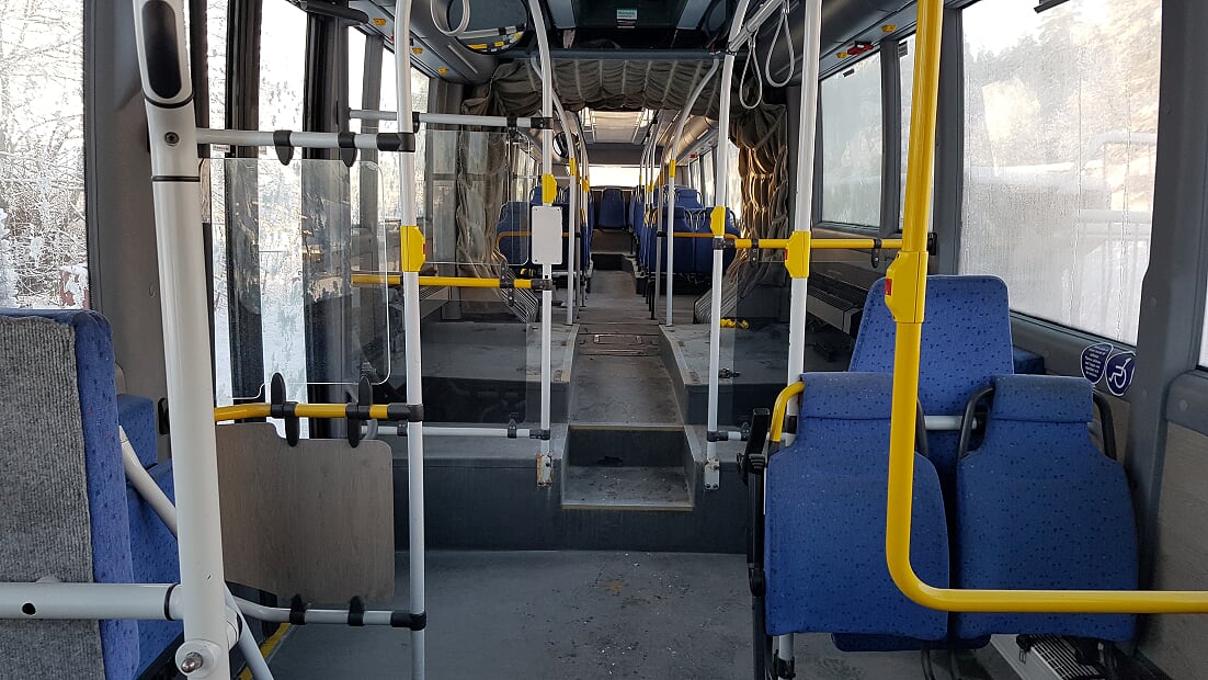 Nu ska bussen byggas om till ett hem