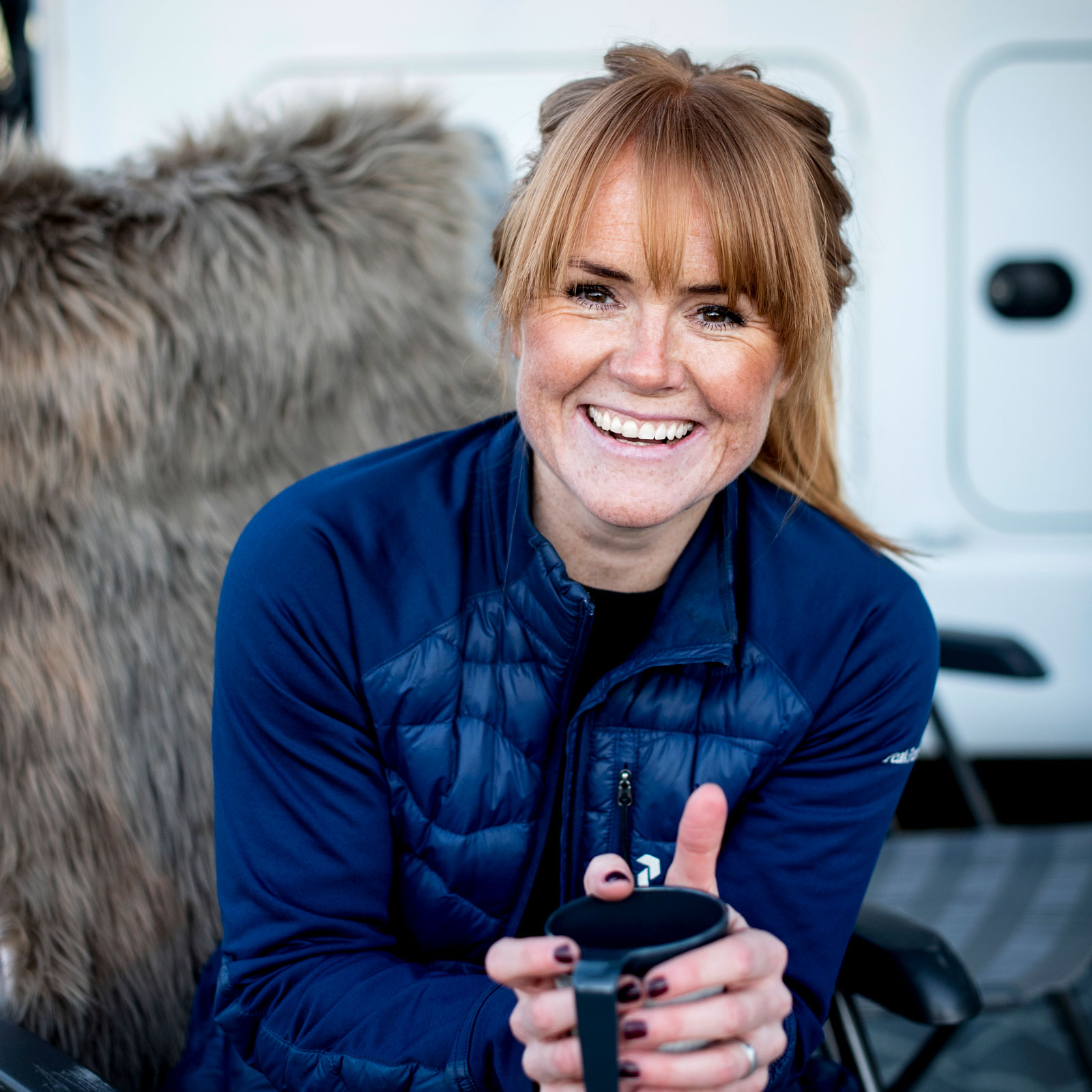 Sprudlande energiknippet Brynja Brynjarsdottir.