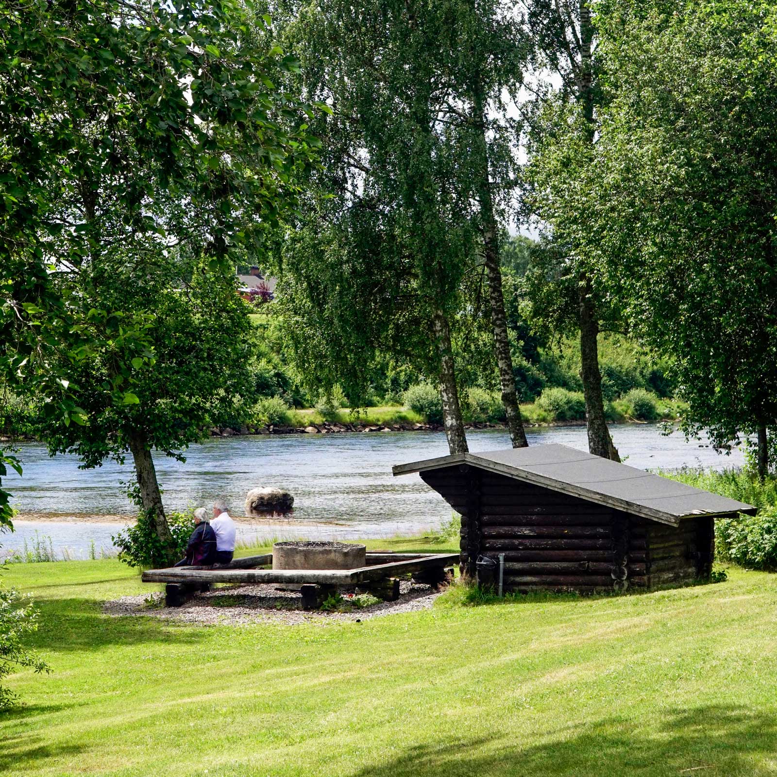 Grillplats med utsikt ingår i priset…