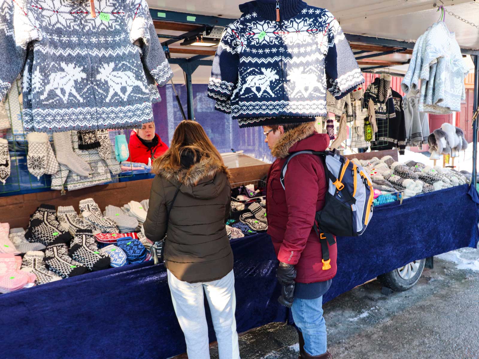 Lusekoftor och Selbuvantar är väldigt populärt, inte bara i Norge.