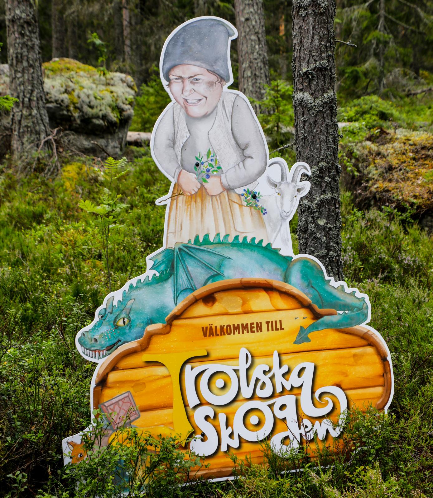 Trolska skogen ger barn – och vuxna – möjlighet att möta troll och häxor.