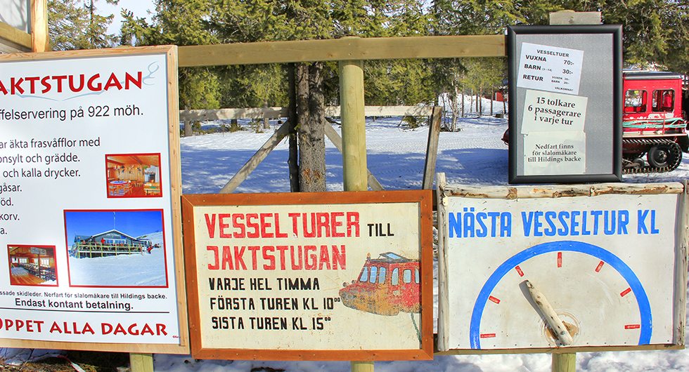 Utflykt. En tur till Jaktstugan lockar många.