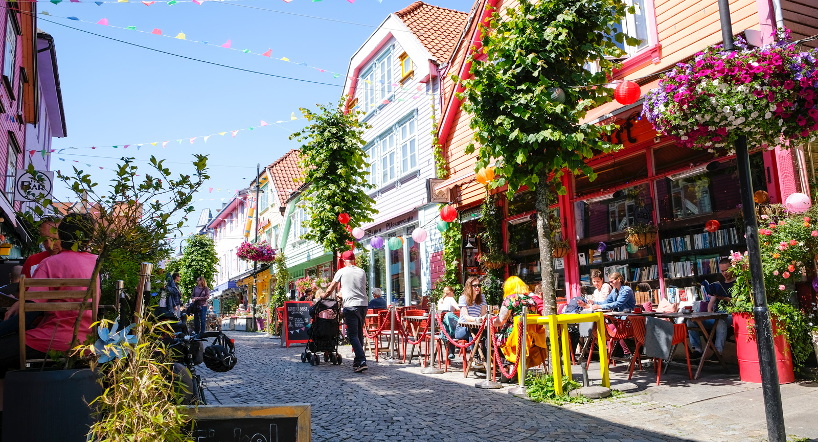 Kontinentalt kaféliv hittar du i Stavangers östra delar.