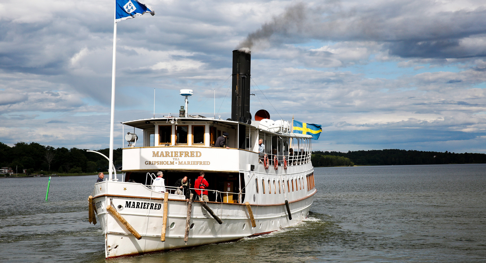S/S Mariefred byggdes 1903 på södra varvet i Stockholm.