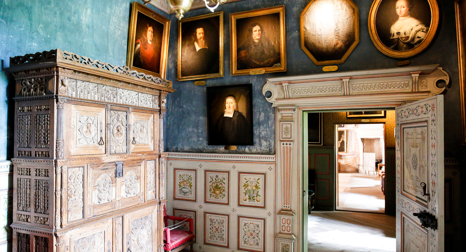 Vackra miljöer på Gripsholms slott