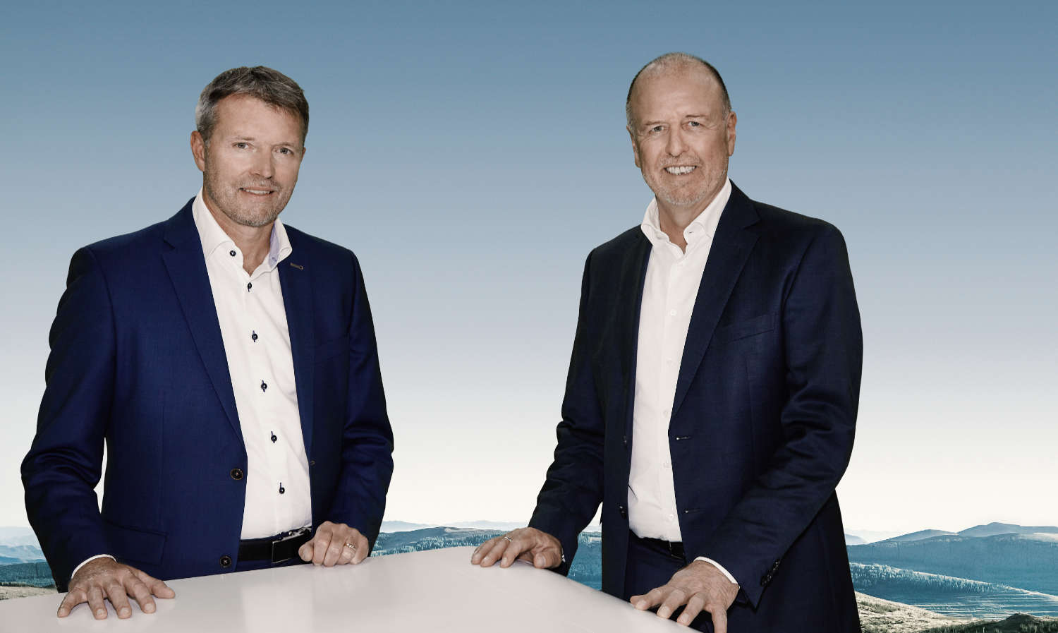 Jan Francke, COO, och Martin Brandt, CEO, på Erwin Hymer Group