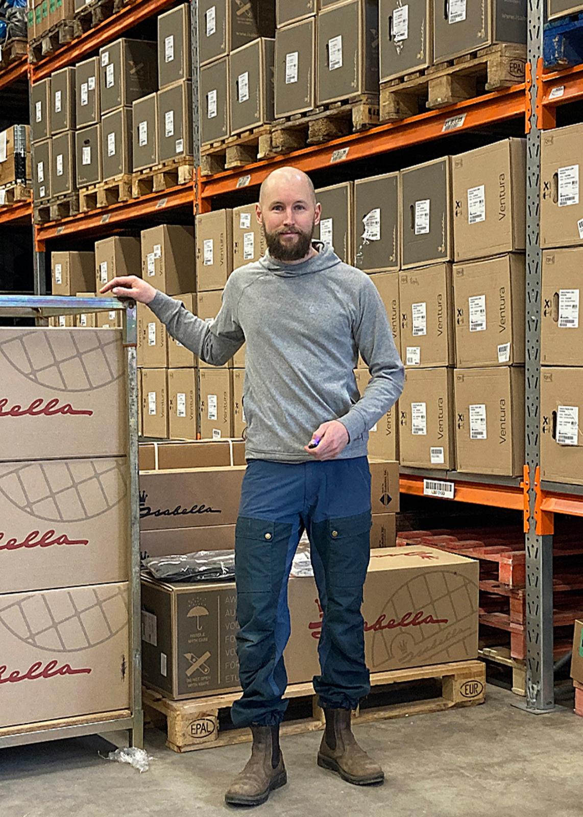 Anders Bengtsson startade sin förtältsbutik i mars 2020.